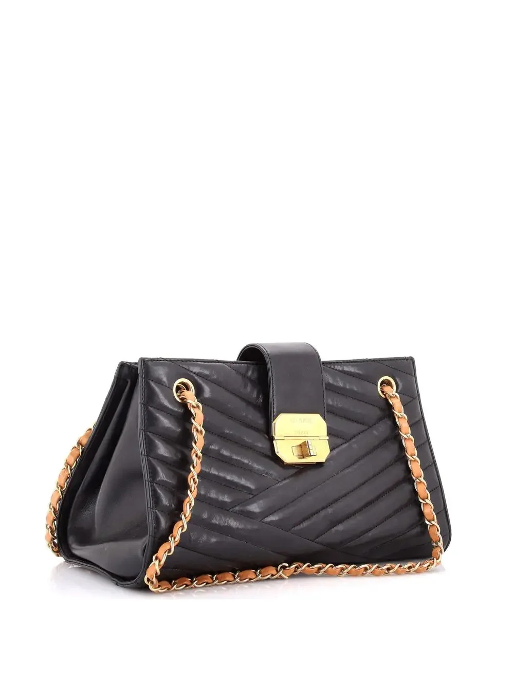 Chanel Gabrielle Tote Chevron Leather #242769C18B
